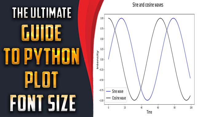 Python Plot Font Size
