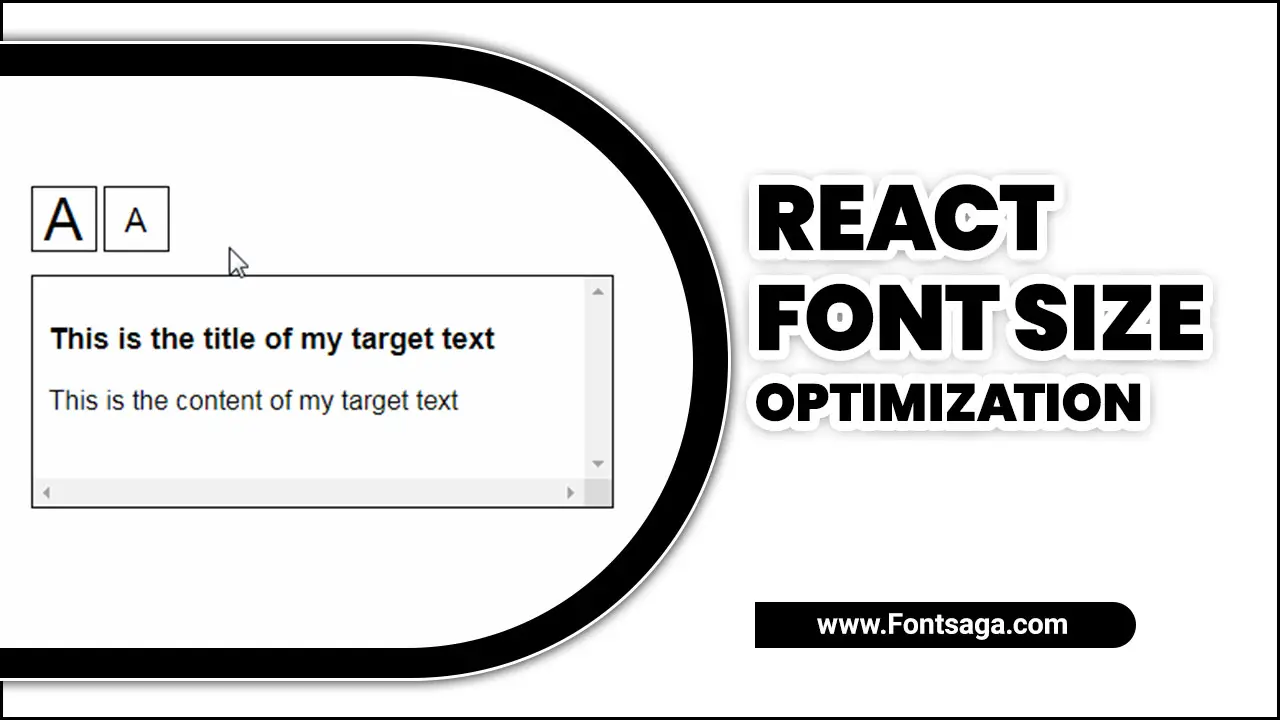 React Font Size Optimization
