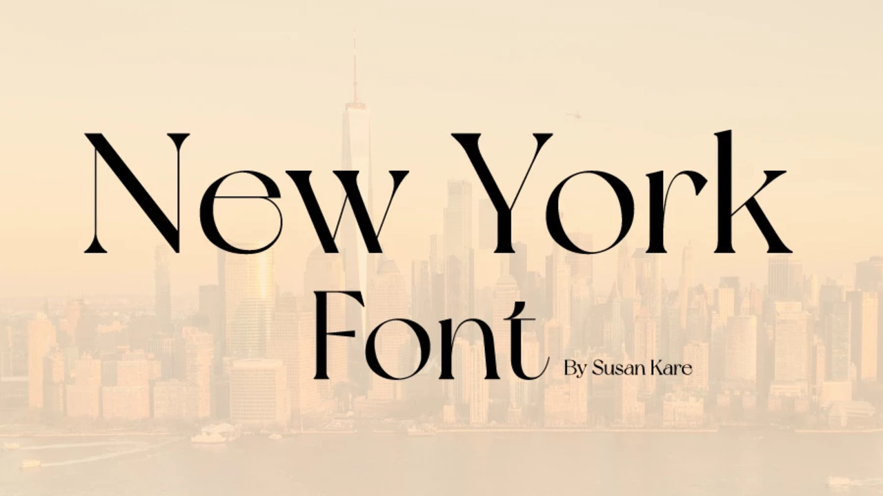 Similar Fonts To New Yorker Font