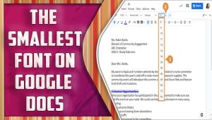 The Ultimate Guide To The Smallest Font On Google Docs