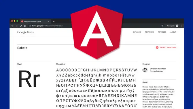 The Best Angular Fonts For Your Project