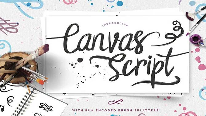 The Font Typeface That Is Used In Canvas