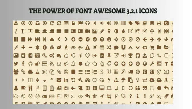 The Power Of Font Awesome 3.2.1 Icons
