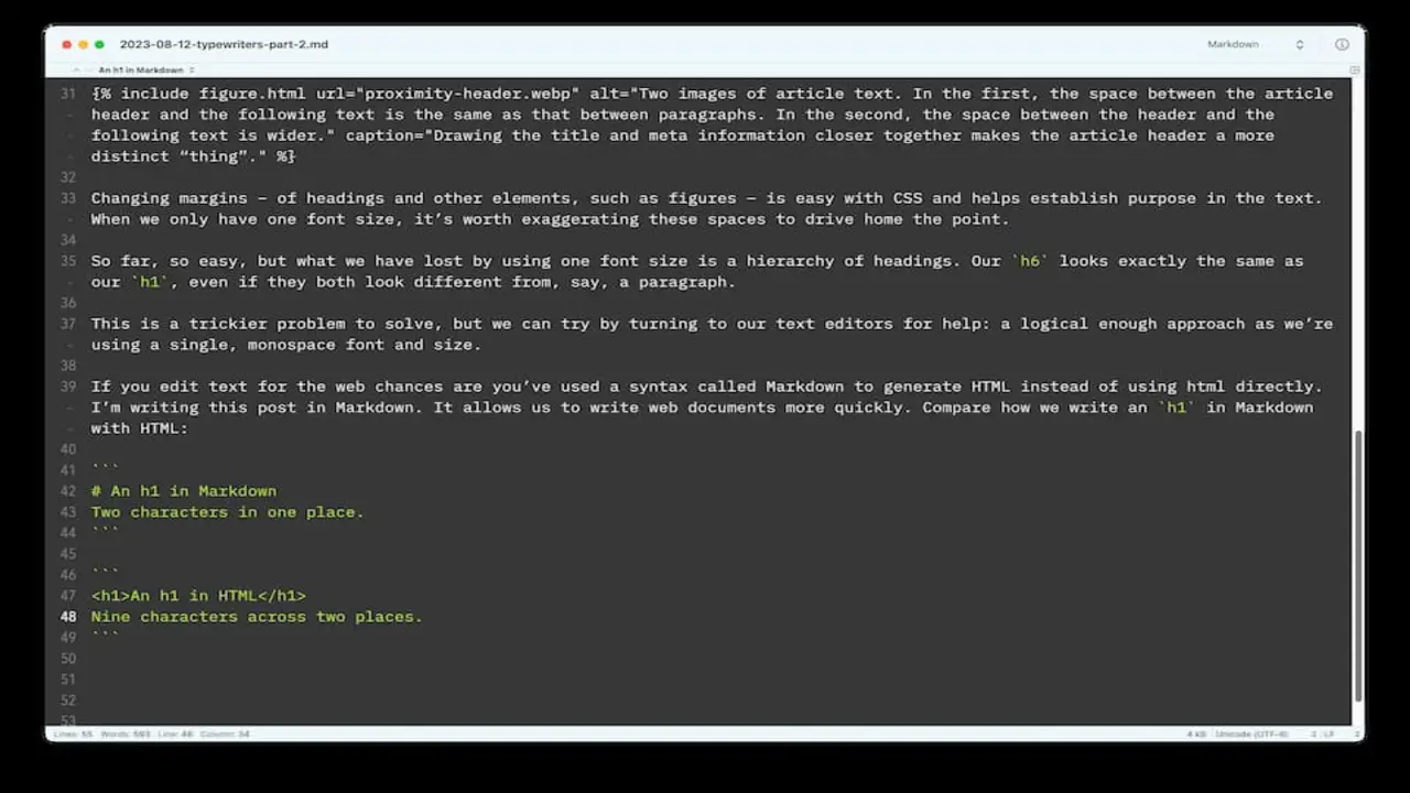 Tips For Creating Visually Appealing And Readable Content With Font Sizes In Markdown