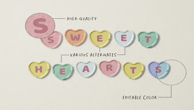 Tips For Designing With The Candy Heart Font