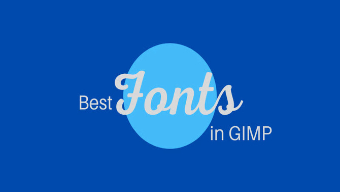 Tips For Improving Your Design With Fonts In GIMP