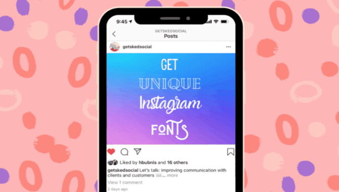 Tips For Using Fonts On Instagram