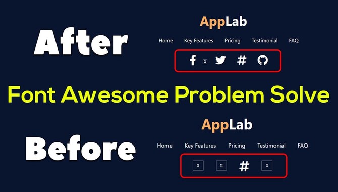 Troubleshooting Font Awesome Facebook Icon Issues