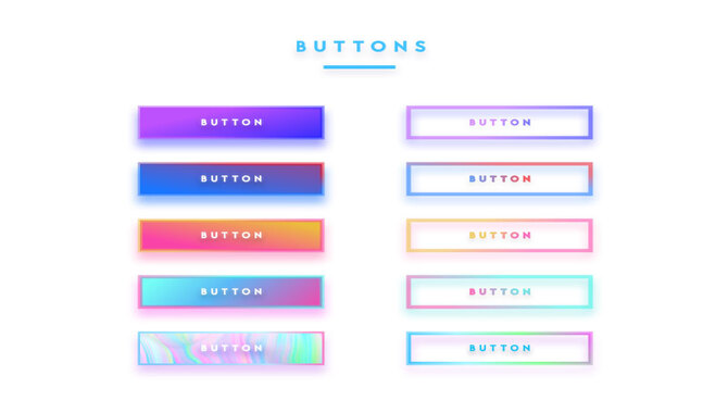 Types Of Button Fonts In Design