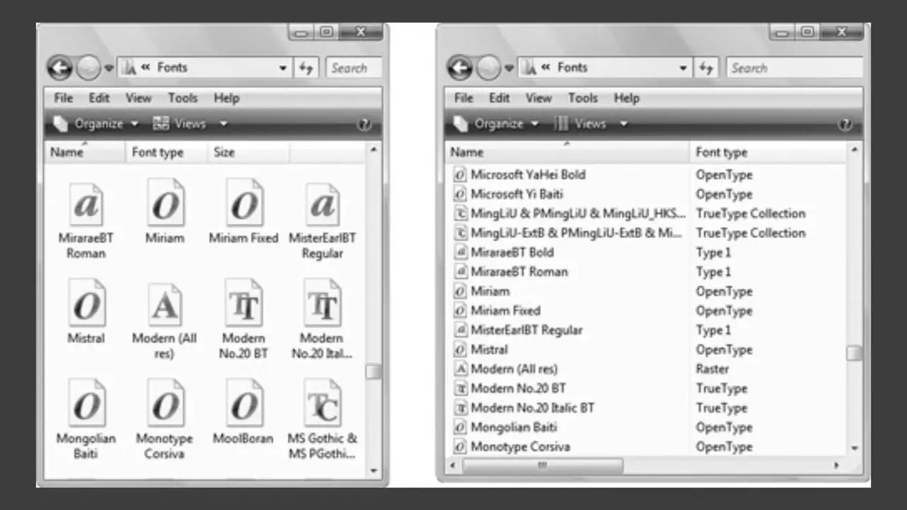 Understanding Font File Formats