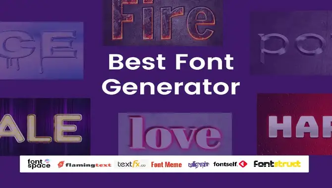 Understanding Font Generators