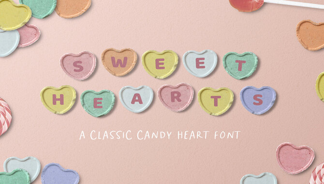 Using Conversation Heart Font On Your Designs