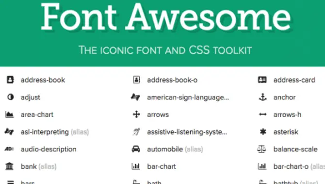 How To Change Font Awesome Icon Color - Font Color Example