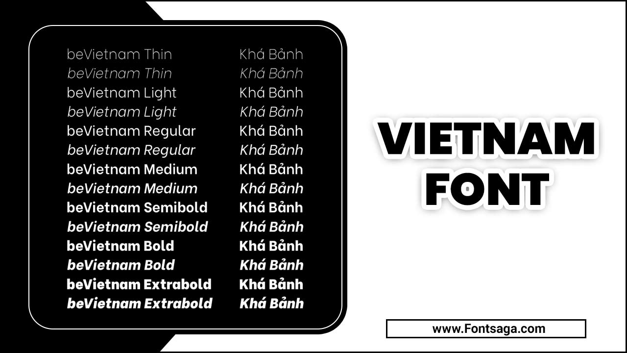Vietnam Font