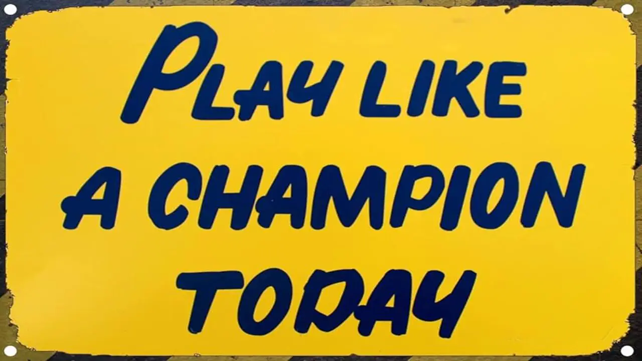 What Are The Features Of The Play Like A Champion Today Font