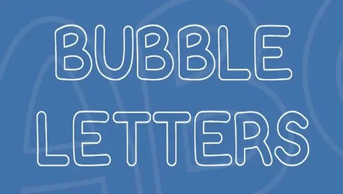 bubble letter font bubble numbers