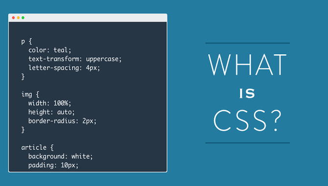 What Is CSS