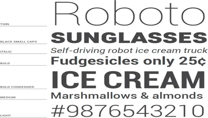 How To Use Roboto Font Android Design - Expert Guide