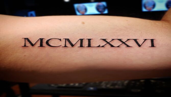 What Is The Best Font For Roman Numerals