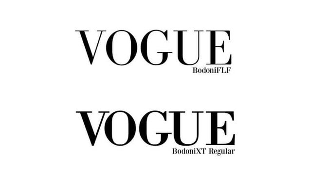 What Is Vogue Magazine Font