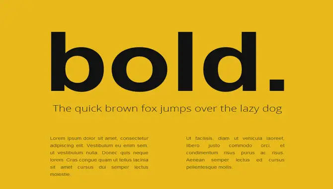 Why Use Bold Font In CSS