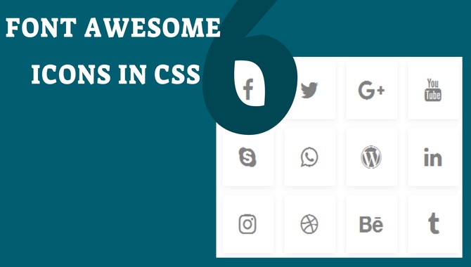 Working With Font Awesome 6 Icons In CSS
