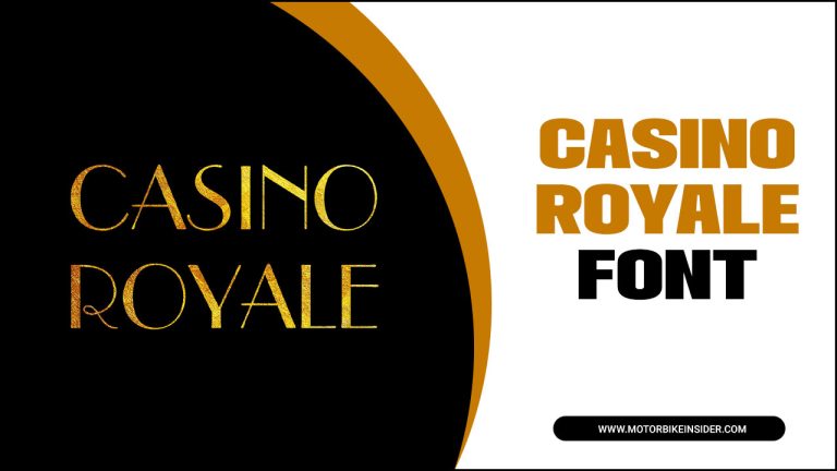 Casino Royale Font