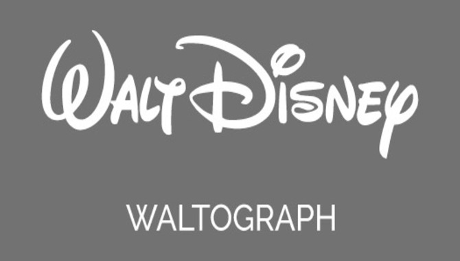 Disney Word Font - The Magic Of Typography