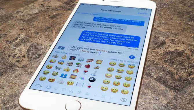 Adding Emojis To Your Iphone Messages
