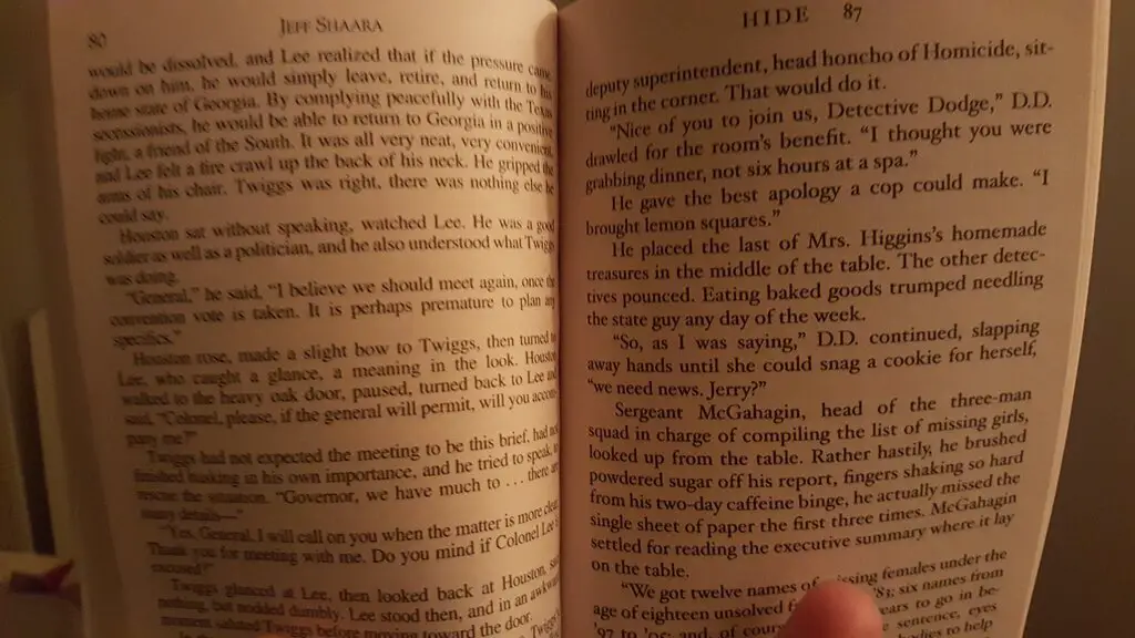 Adjusting Font Size For Different Sections Of The Book