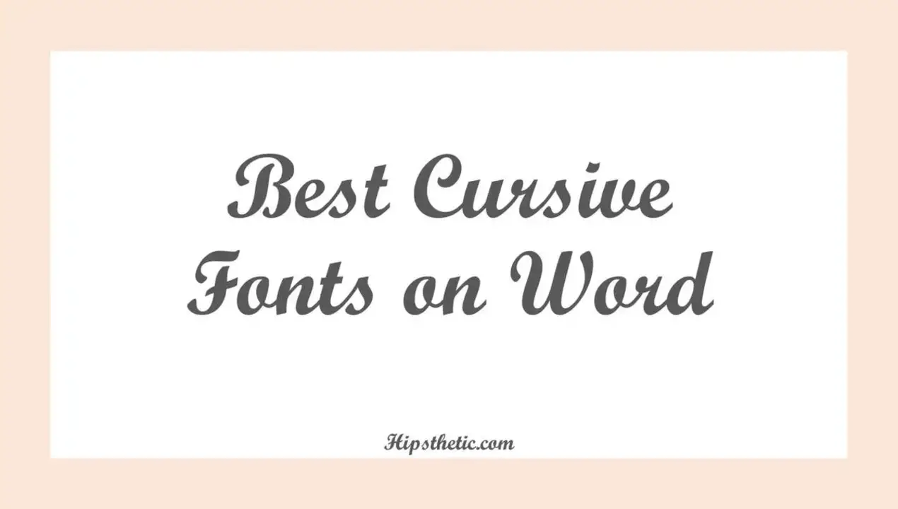 Advanced Techniques For Working With Cursive Fonts