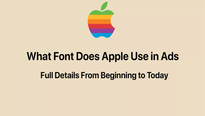 Apple Logo Typeface In User Interface Design