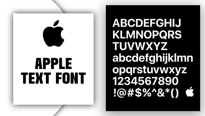 Apple Text Font