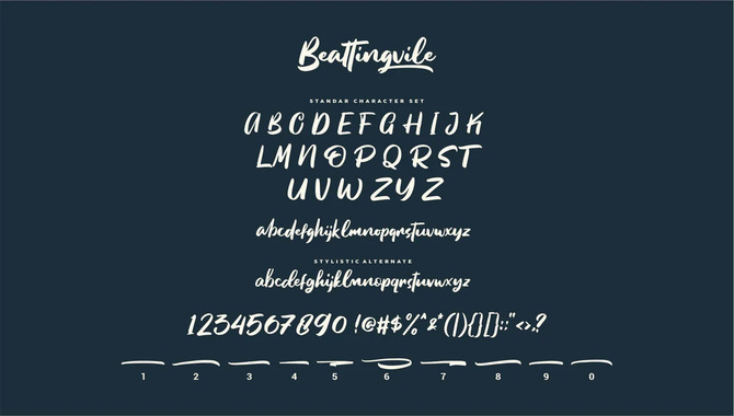 Beatingvile Beautiful Script Font