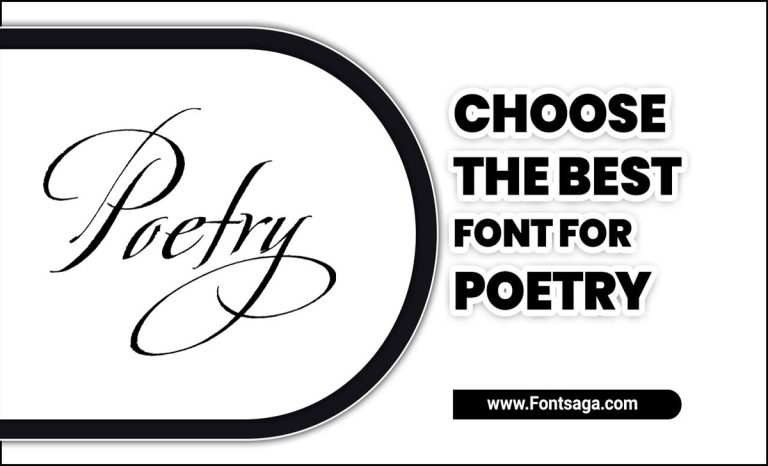 The Art Of Typography: Choose The Best Font For Poetry