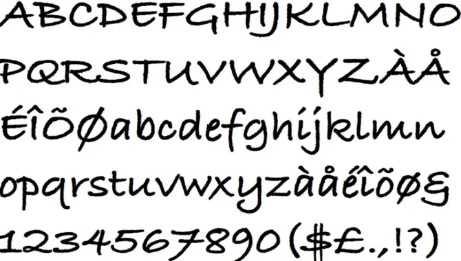Bradley Hand ITC - A Playful Handwriting Font In Word