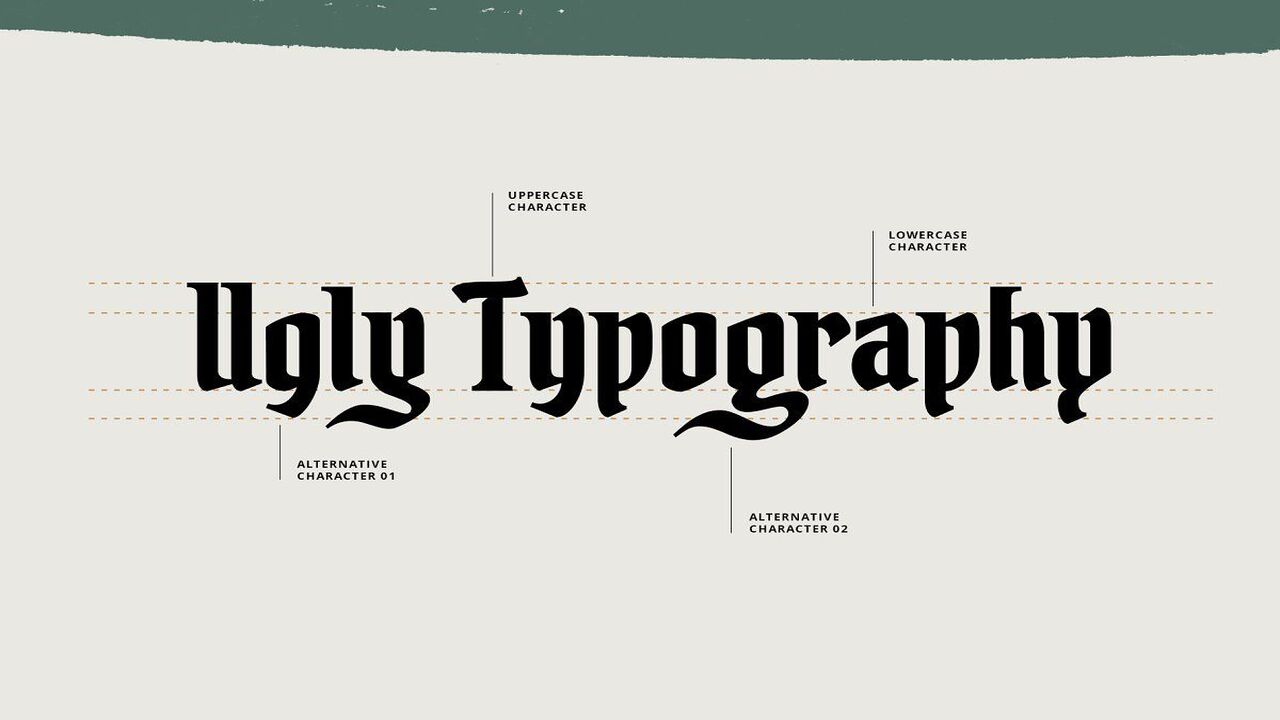 Characteristics Of Blackletter Font