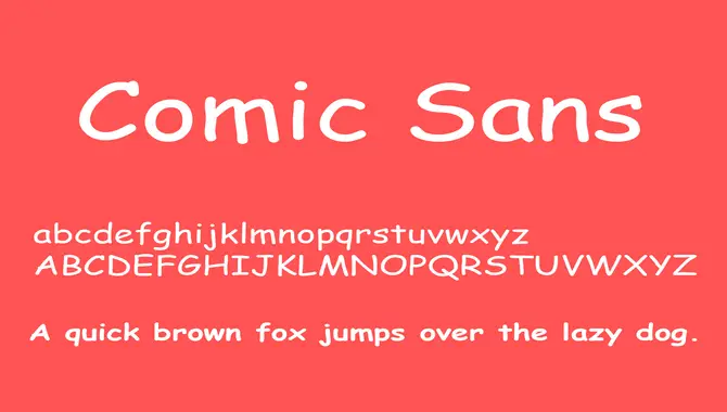 Comic Sans MS