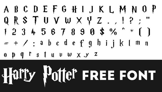 Customizing Your Documents Using Harry Potter Font On Word