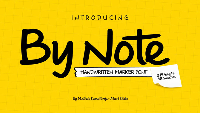 Different Ways To Use A Font For Note Taking