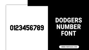 Decoding The Dodgers Number Font: A Typographer’s Insight