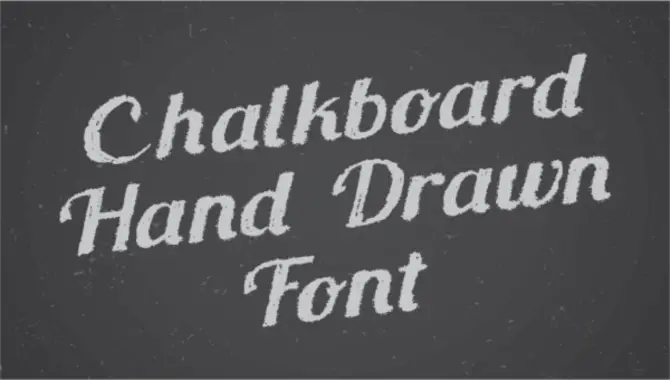 Download The Chalkboard Font