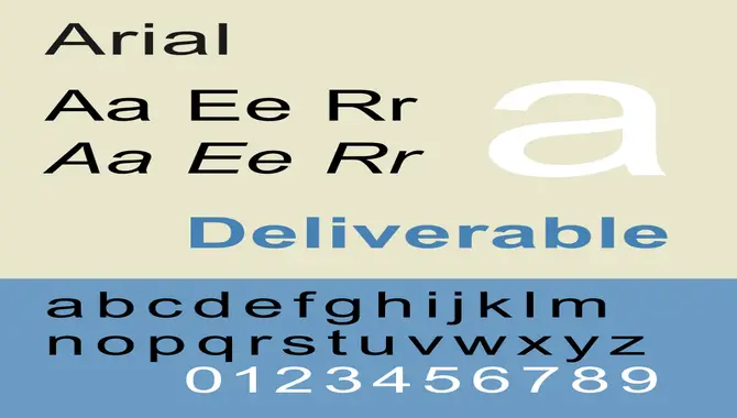Enhance Your Designs with Arial 12 Font