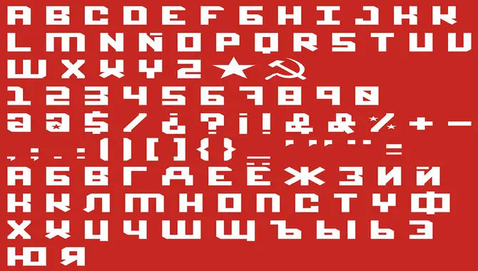 Essential Fonts For Communist Propaganda