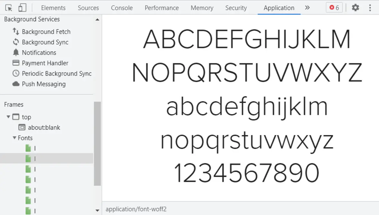Extract The Font File