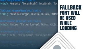 Slow Network Is Detected Fallback Font Will Be Used While Loading