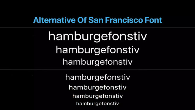 Font Similar To San Francisco Enhance Your Design Aesthetics