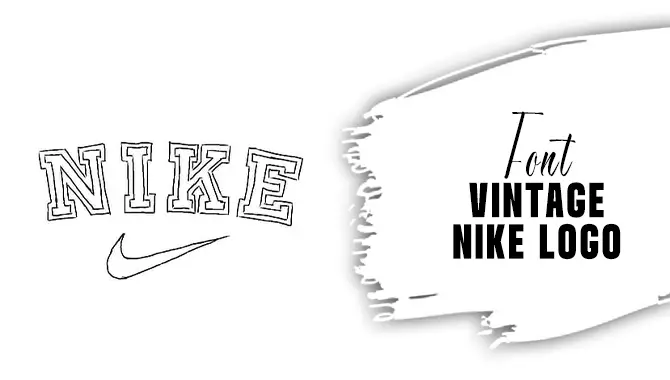 Font Vintage Nike Logo
