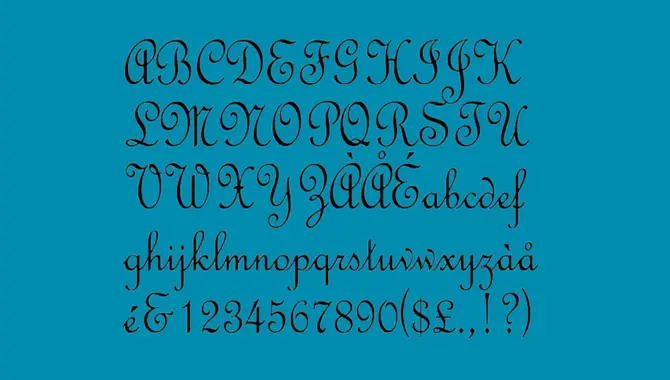 microsoft word cursive font