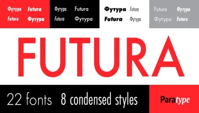 Futura — A Popular Sans Serif Font